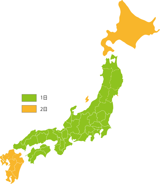 お届け日数