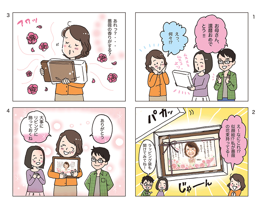 4コマ漫画